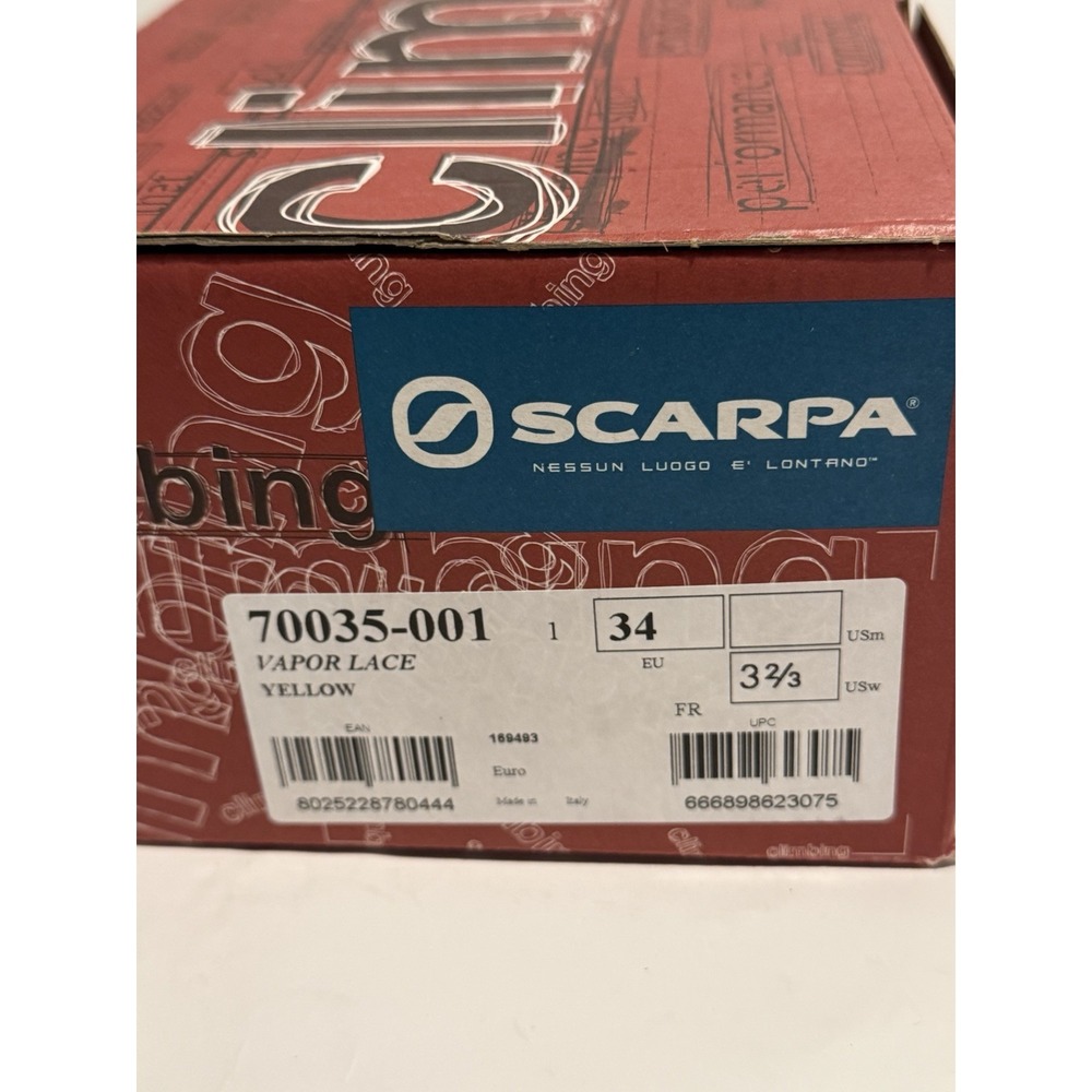 Scarpa Vapor Climbing Shoe - Picture 7 of 9